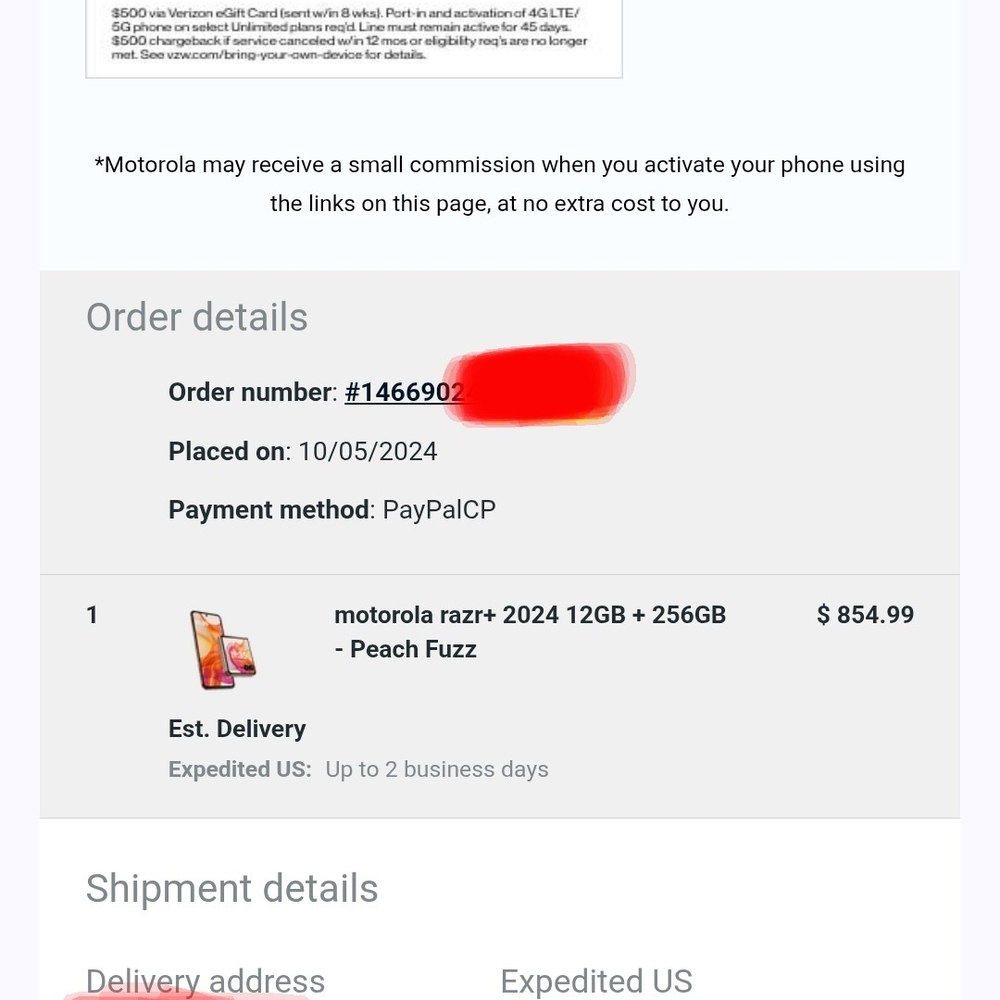 Motorola Razr + (Pantone) - Picture 4 of 5